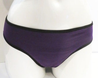 LeoLines, LLC ™ PURPLE COTTON Panties/Bra Underwear Made for Transgender Girls/Women M2F mtf