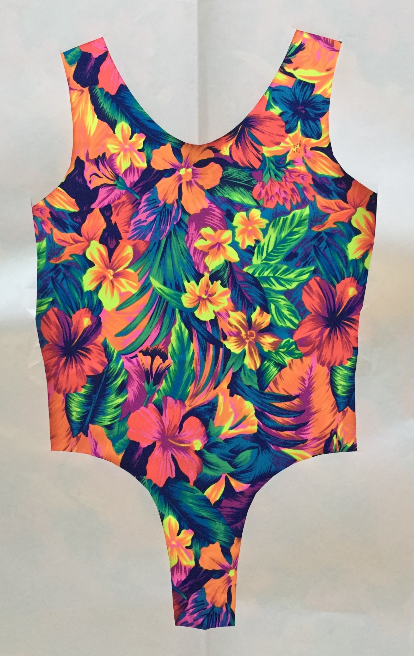 Leolines LLC ™ Aloha Floral 1-piece Bathing Suit Made for - Etsy