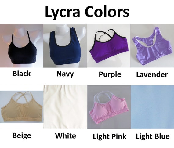Leolines, LLC ™ 10% off LYCRA Sport Bra 3-pack Solid Colored Sport