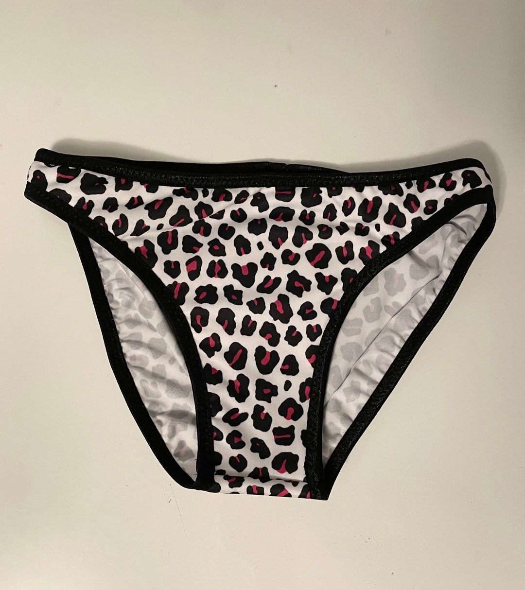 Leolines LLC ™ Size AS Bikini LYCRA Pink Leopard Print Etsy
