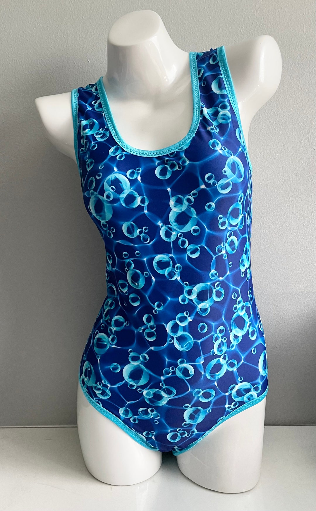 Leolines, LLC ™ 10 off Bubbles 1piece Bathing Suit Made for