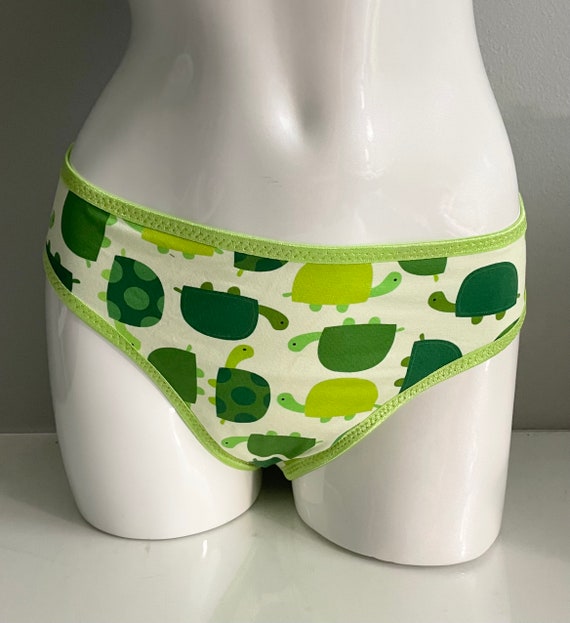 Leolines, LLC ™ COTTON Turtles Print Underwear Made for Transgender  Girls/women M2F Mtf Panties, Sport Bras -  Canada