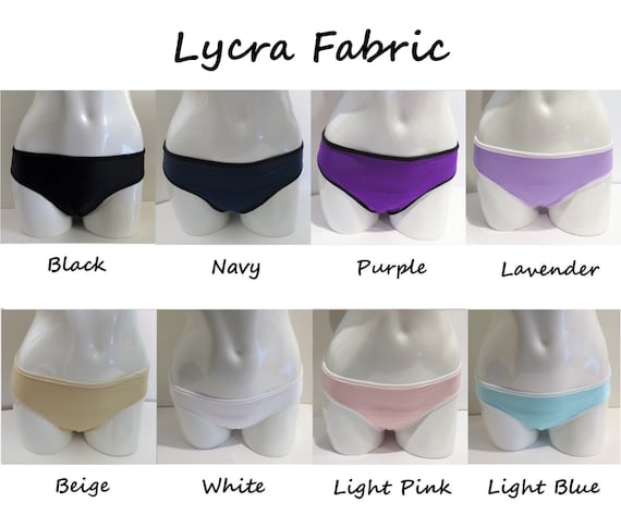 Leolines, LLC ™ 10% OFF LYCRA Solid Colored 3-pack Panties