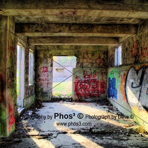 Graffiti-Halle 8 x 12 - Fine Art Photographie