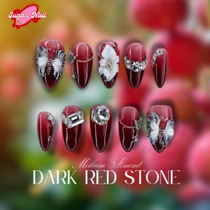 Butterfly Pink Press On Nails, Aura Bling Nails, White Butterfly Nail Art, Valentine Gift for Her, Luxury Handmade Nails, Gift For Girls