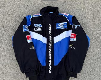 Vintage Ford Performance Racing Jacket: Embroidered F1 Bomber - Etsy