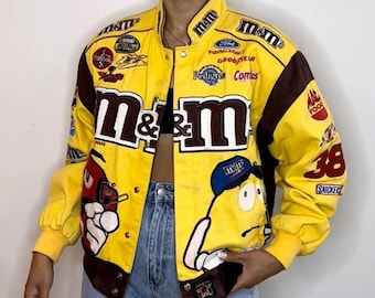M&MのNASCARレーシングジャケット - Etsy 日本