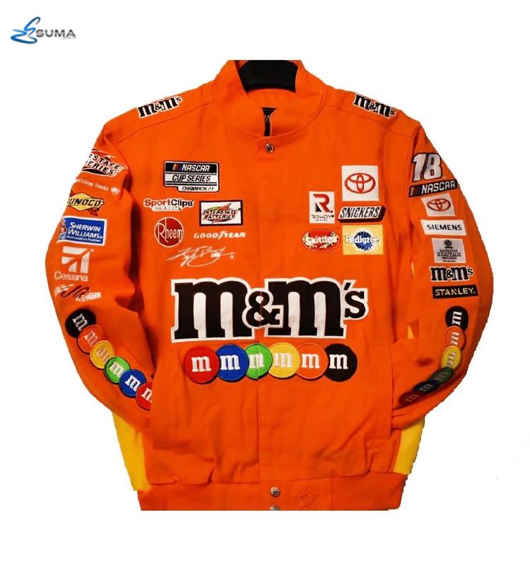 NASCAR M&M's ジャケット M&MのNASCARレーシングジャケット - Etsy 日本