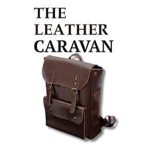 sac à dos vintage en cuir marron | Sacoche pour ordinateur portable faite main pour homme | sac à dos de voyage rustique | Sac en cuir pleine fleur| sac à dos rustique pour ordinateur portable