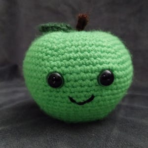 Crochet Apple Plushie