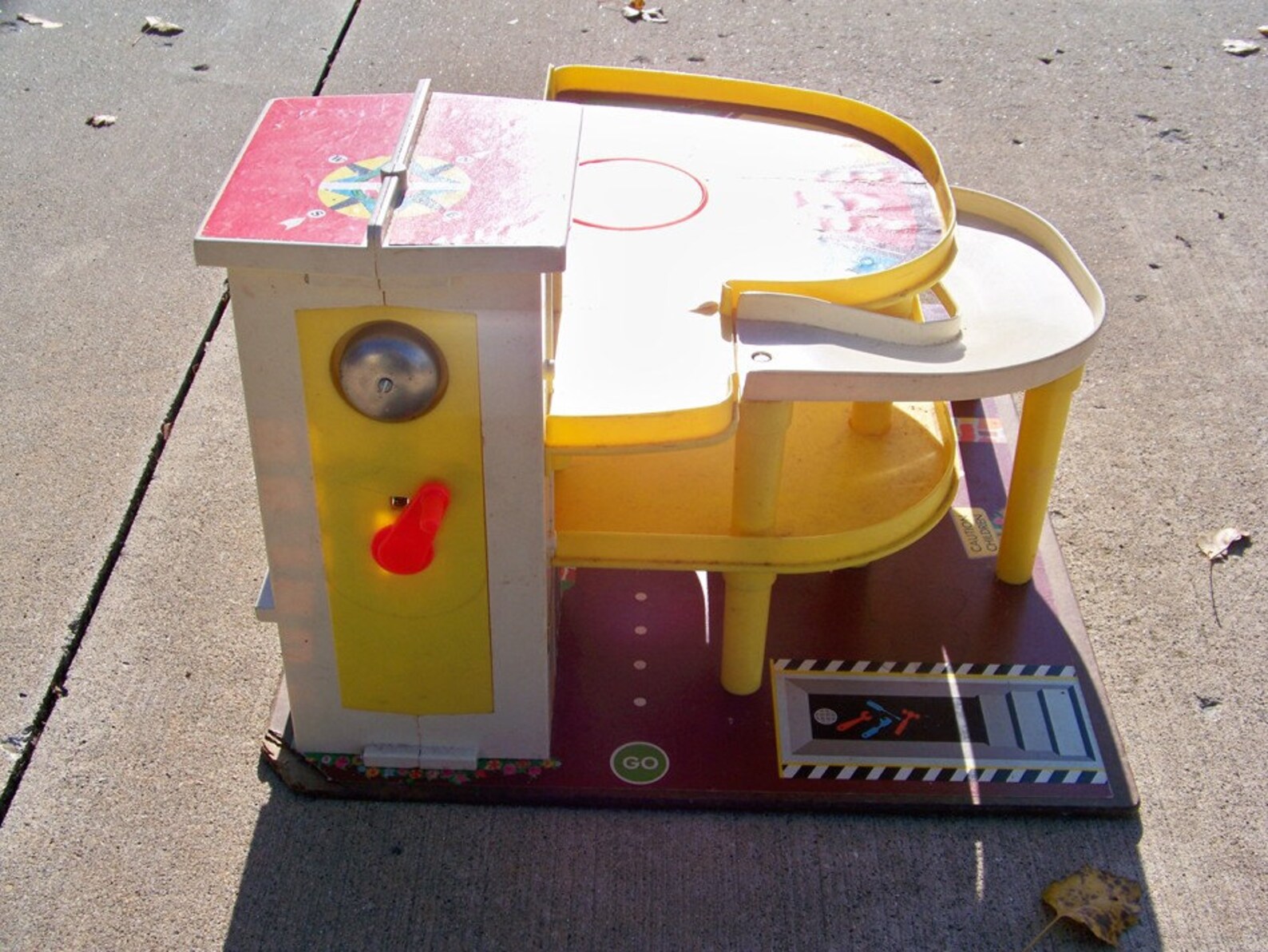 Vintage 1970 Fisher Price 930 Parking Ramp Service Center with Etsy