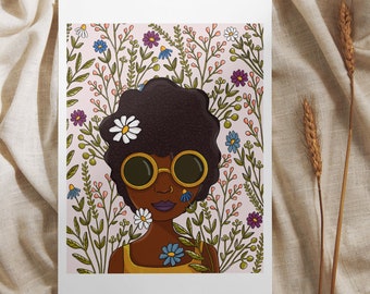 Suzette: Girl with Yellow Sunnies 8x10 Print