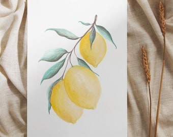 Lemons 8x10 Print