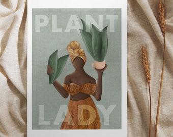 Plant Lady 8x10 Print