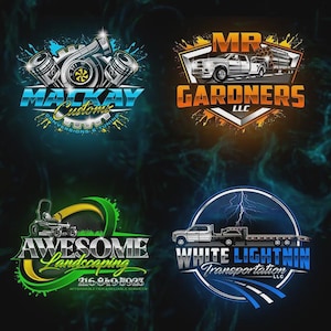 Custom Logo Design Auto Detailing Automotive Logo Mobile Detailing Car dealership Logo Car wash Auto repair fabrication and mechanic logo