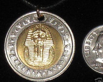Authentieke EGYPTISCHE Egypte King Tut-munthangerketting
