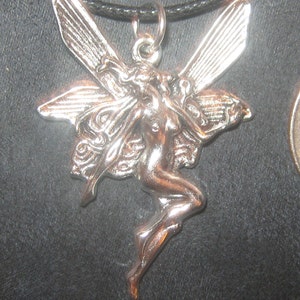 WHOLESALE LOT Of 4 Large 43mm Fairy Charm Pendants