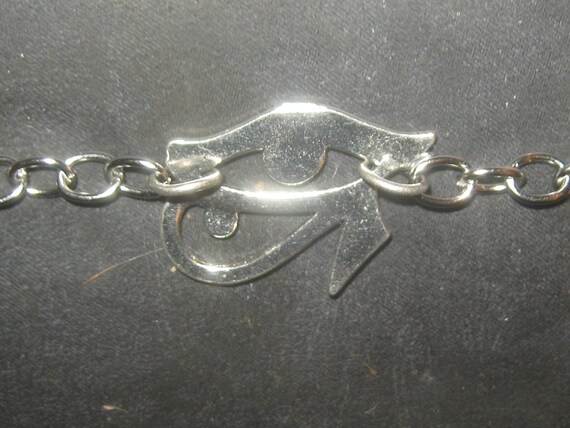 Bracciale Egiziano Occhio di Ra (Acciaio) | Storia egiziana – Egyptian History