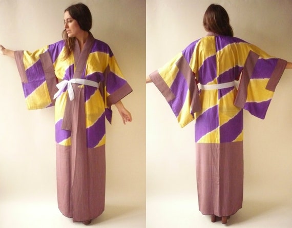 1970's Vintage Patchwork Silk & Rayon Shibori Tie