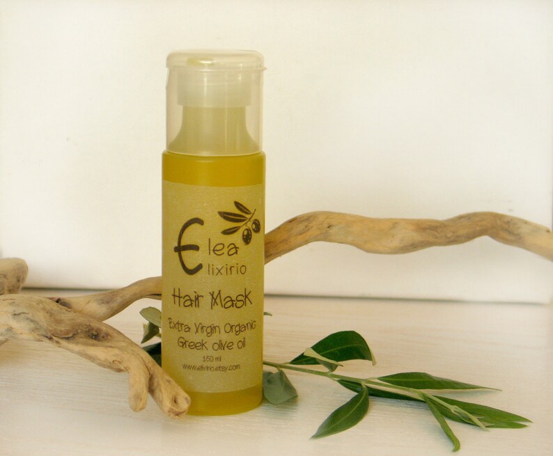 Olive Oil Deep Treatment Hair Mask 200 ml flip top bottle Etsy