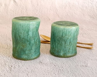 Ceramic Salt and Pepper Shakers set. Handmade Salt and Pepper Shakers. OOAK Salt & Pepper Shakers. Tableware. Dinnerware