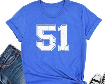 Custom Number Shirt, Game Day Football Shirt, Custom School Team Number Shirt, College Football Number Custom Mascot Shirt