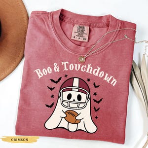 Football Ghost Shirt - Etsy