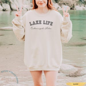 Custom Lake Life Sweatshirt, Personalized Lake Shirt, Lake House Gift, Lake Lover Shirt, Lake Camping Shirt, Lake Vacation Hoodie