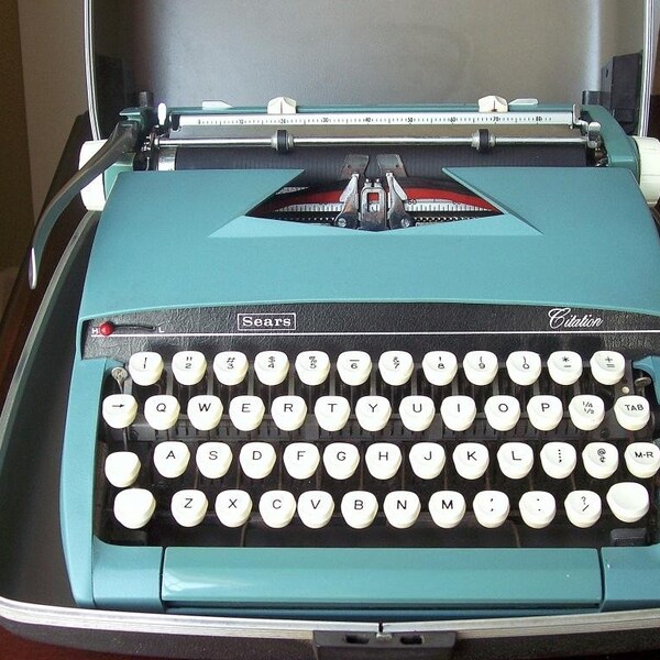 Vintage Sears Citation Typewriter Portable