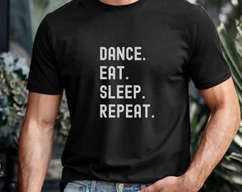 Dance Life Graphic Tee: Unisex Cotton T-Shirt, Dance Lover Gift