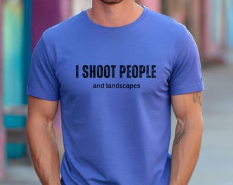 Photography Quote T-Shirt: 100% Cotton Camera Lover Tee