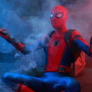 Customized Amazing Spiderman Mask Spiderman Cosplay Costume,With Face Shell and  Lenses,Tailor-made Wearable Movie Props