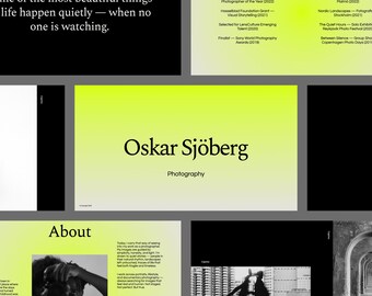 Soft Tone Photo Portfolio Keynote | Minimal Design for Photographers & Artists