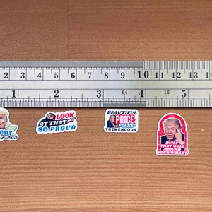 Funny Anti Trump Sticker Pack 'I Did That' (Mini Vinyl Decals) image 5