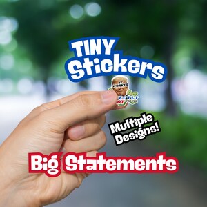 Funny Anti Trump Sticker Pack 'I Did That' (Mini Vinyl Decals) image 6