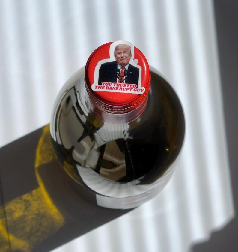 Funny Anti Trump Sticker Pack 'I Did That' (Mini Vinyl Decals) image 4