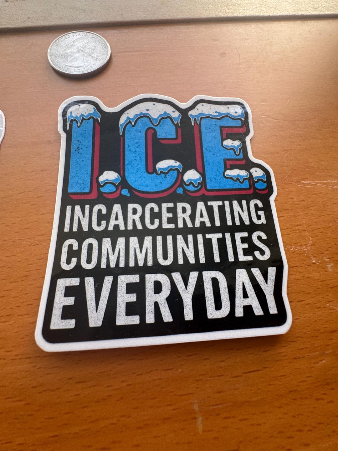 Abolish ICE Protest Sticker - Vinyl Decal for Activism Gear - Etsy