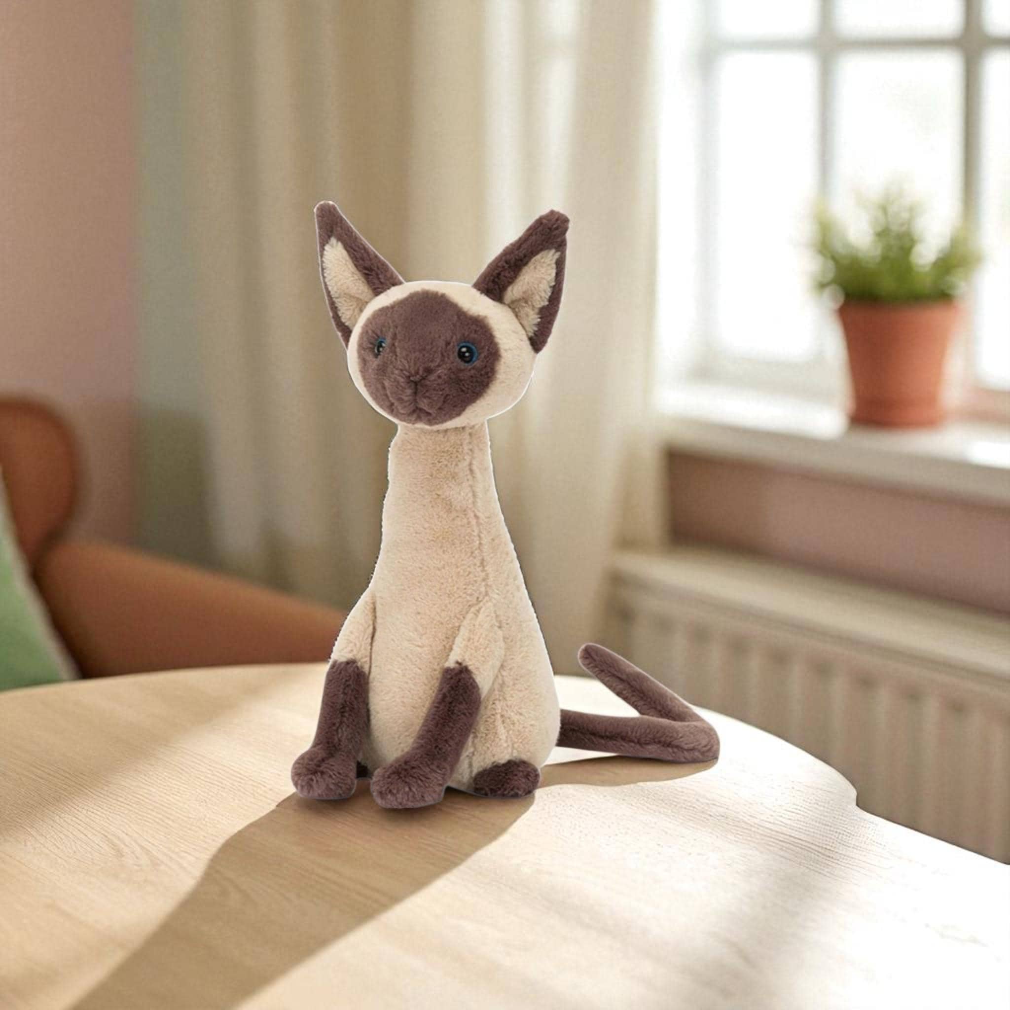  iris siamese cat 猫　ネコ　ぬいぐるみ　動物 $_57.JPG