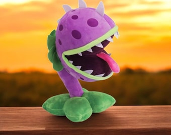 Plants vs Zombies Chomper Plush – Soft Toy Doll for Kids – Game Character Plushie – Kawaii PvZ Plush – Gift for Gamer Kids – 40cm Plush Toy