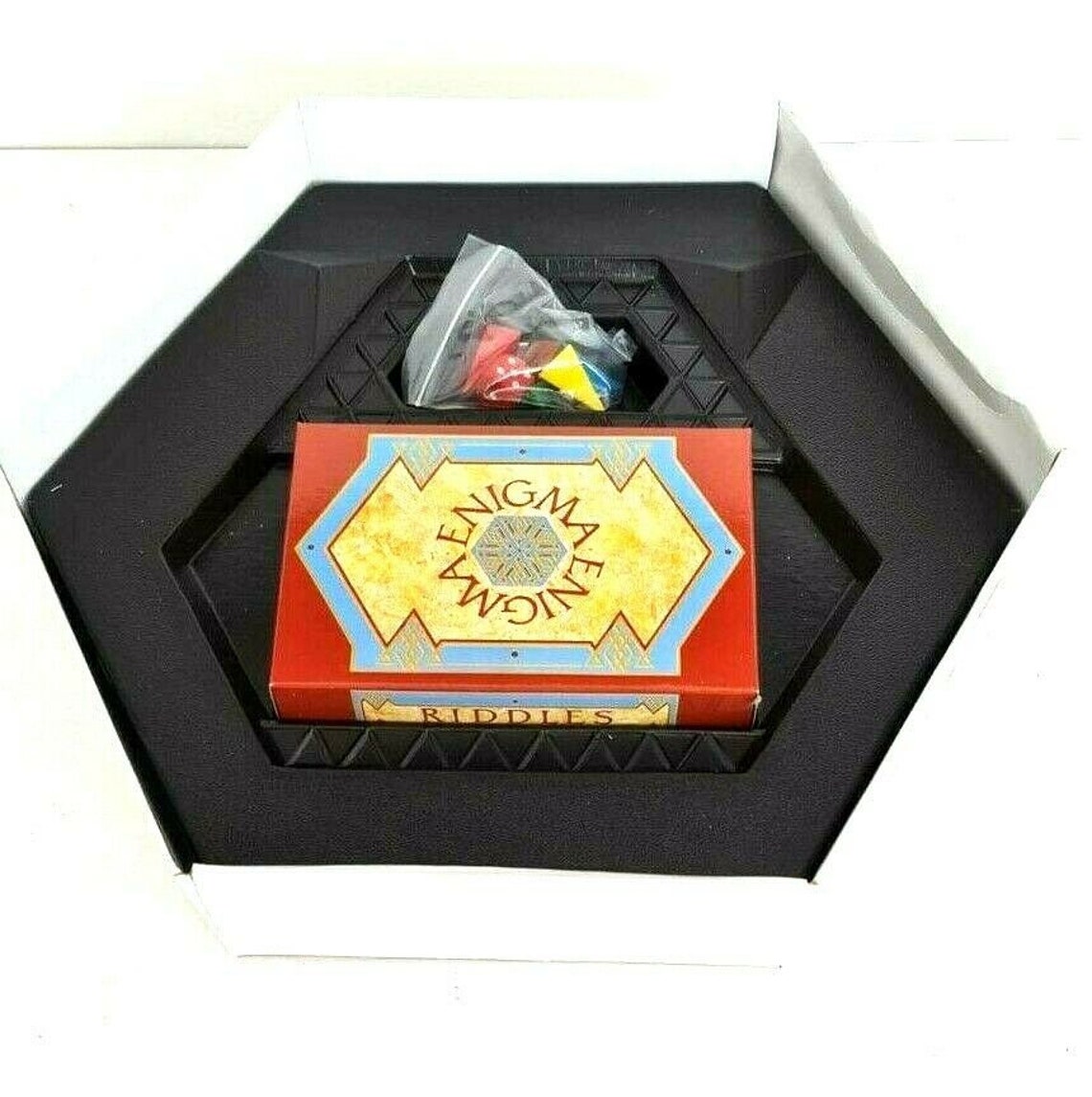 Vintage Enigma A Game Of Riddles Board Game 1990s Complete Etsy