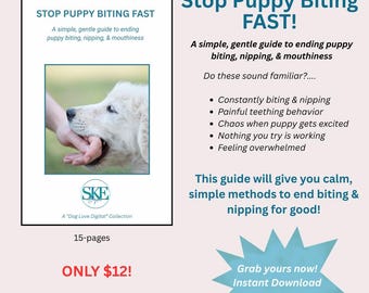 Stop Puppy Biting Fast Guide – Gentle Puppy Training That Works