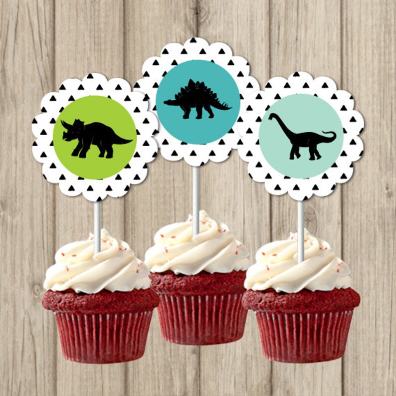 Dinosaur Birthday Invitation Modern Dinosaur Birthday Etsy
