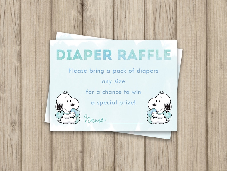 Snoopy Baby Shower Invitation, Peanuts Baby Shower Invitation, Baby Boy Shower Invitation, Our Little Peanut, Digital or Printed 5x7 image 6