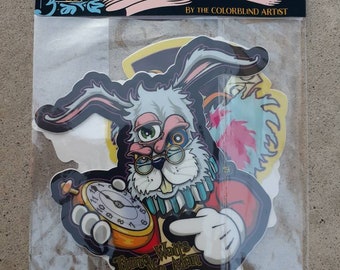 Trippy Wonderland 3 pc sticker pack. Indpired by Alice in Wonderland