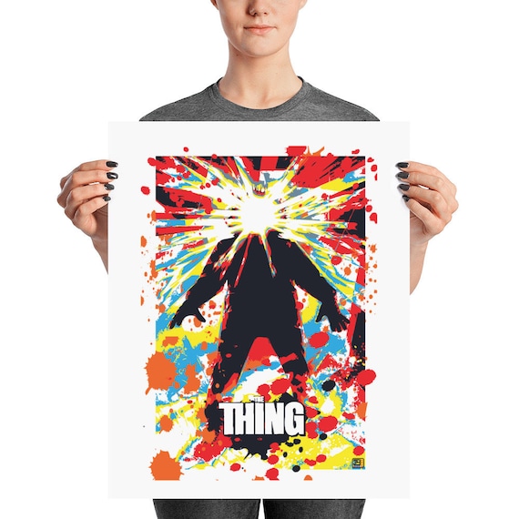 Thing Horror Movie Pop Art Home Decor Prints