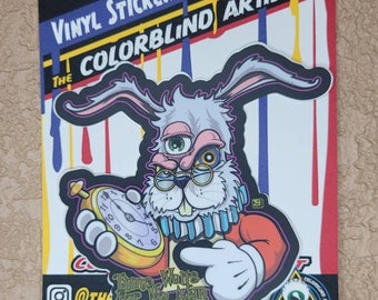 Trippy White Rabbit Alice in Wonderland Parody Third Eye