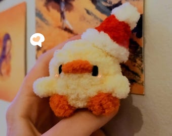 CROCHET PATTERN | Easy No-Sew Tiny Duckie Amigurumi | Instant Digital Download (PDF) | Duck Crochet Digital Instructions
