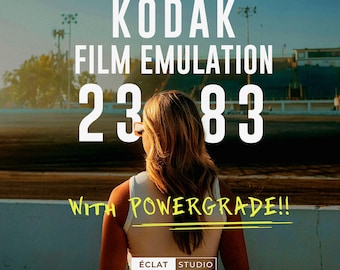 Kodak 2383 Film Emulation LUTs: Cinematic .CUBE Pack