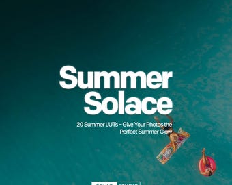 20 Summer Solace LUTs for Cinematic Video Editing | Vibrant Summer Film Presets for Premiere Pro, DaVinci Resolve, FCPX, CapCut & Mobile