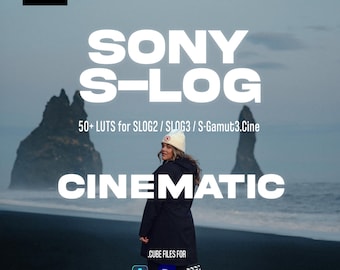 Paquete definitivo de LUT Sony Cinematic S-Log PRO